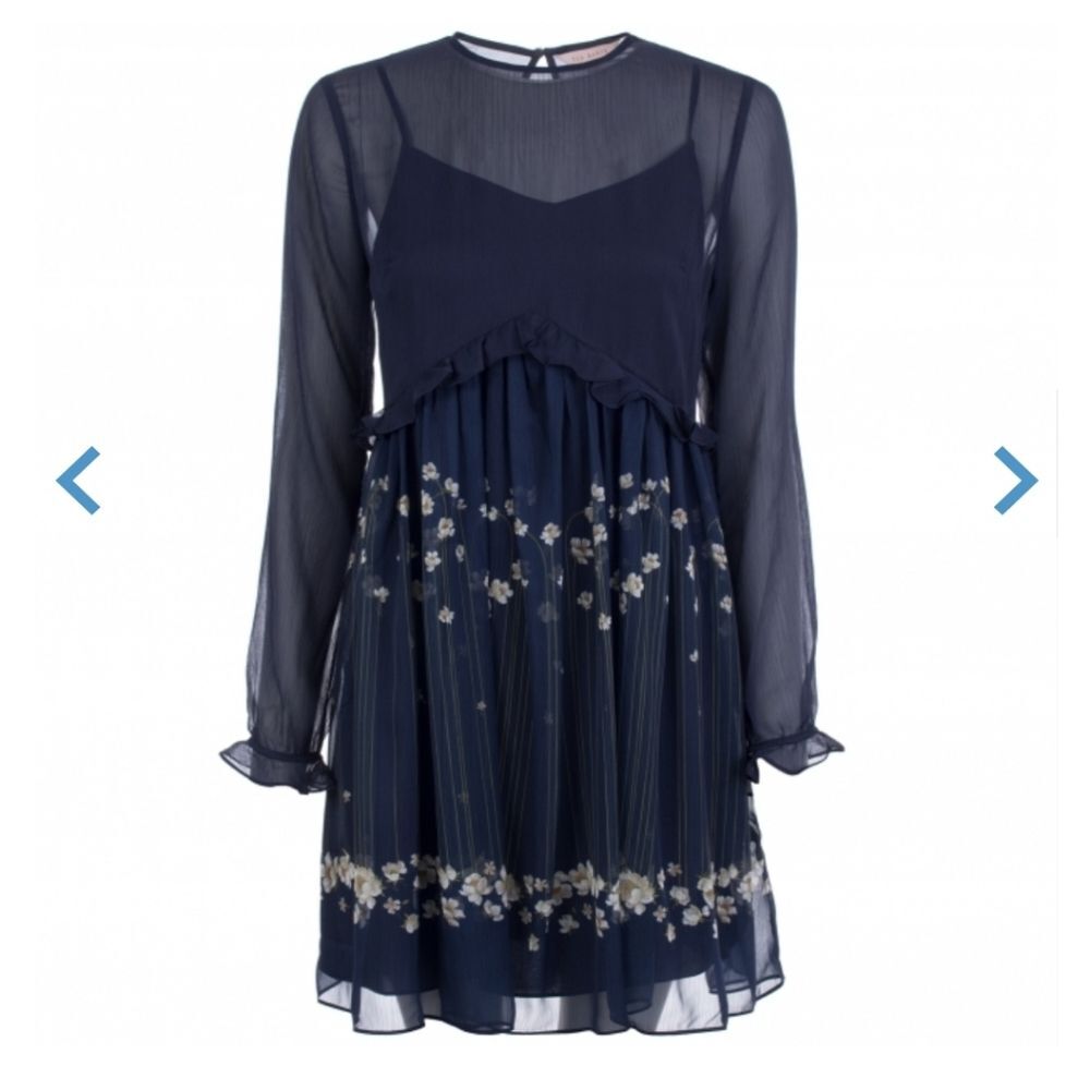 🍒NWT🍒 TED BAKER LIGHTWEIGHT AIRY SUMMERY DRESS